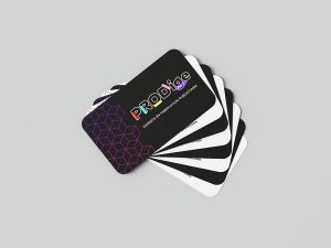 Cartes de visites personnalisées prodige pub